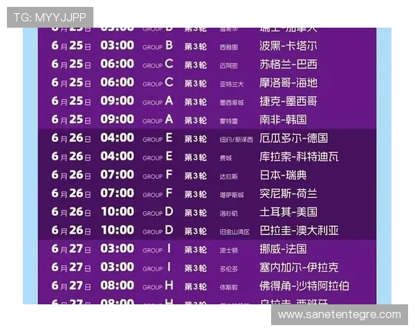 美加墨世界杯世预赛赛程安排及重要比赛时间详细介绍